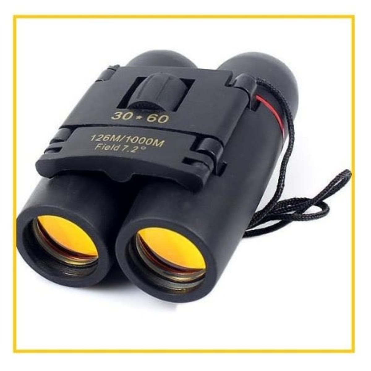 Day and night vision clearance binoculars