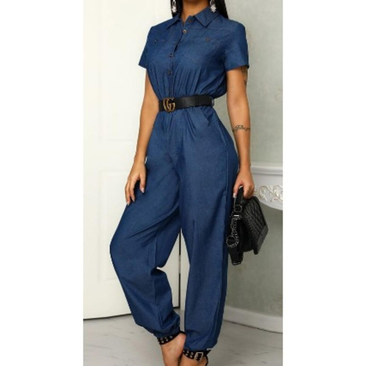 Solid top color jumpsuits