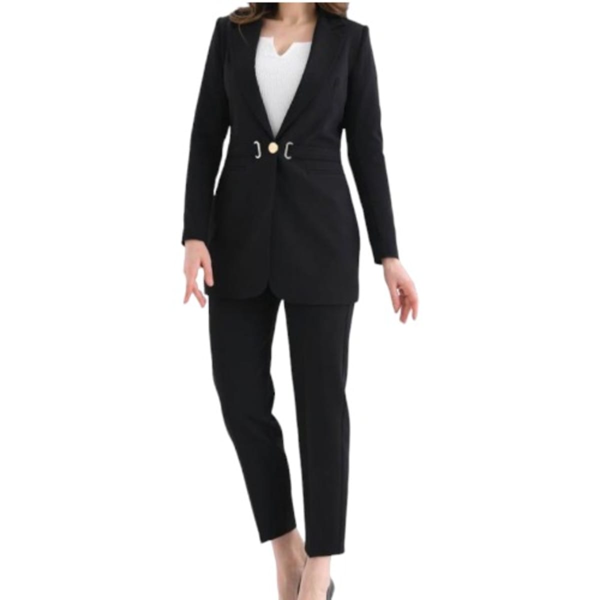 Black womens trouser suit store