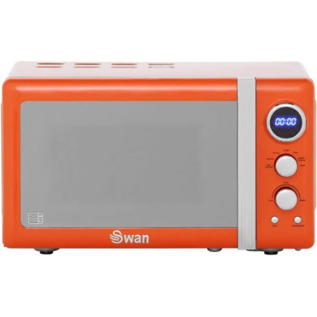 Swan retro discount microwave orange