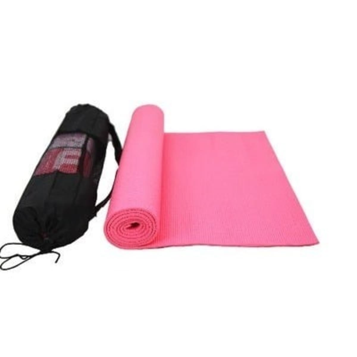 Fitness Master Exercise Yoga Mat With Carrier Bag