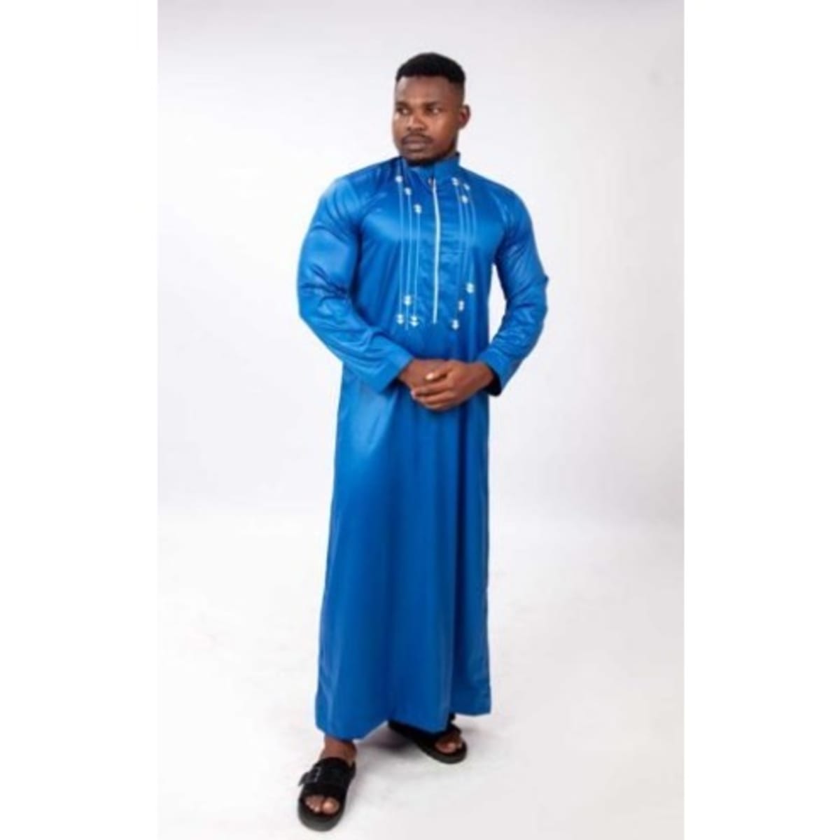 Deen Jalabiya Blue Konga Online Shopping