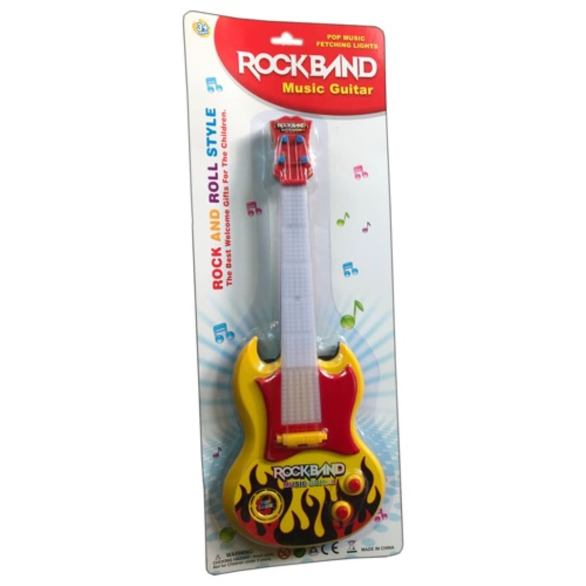 Rock band music guitar toy hot sale