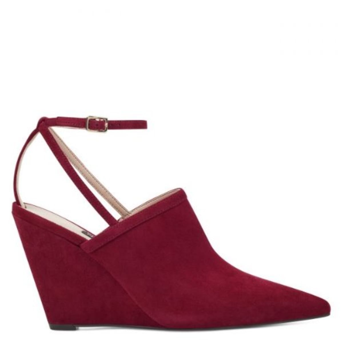 Vachya pointy toe wedge pumps 2025