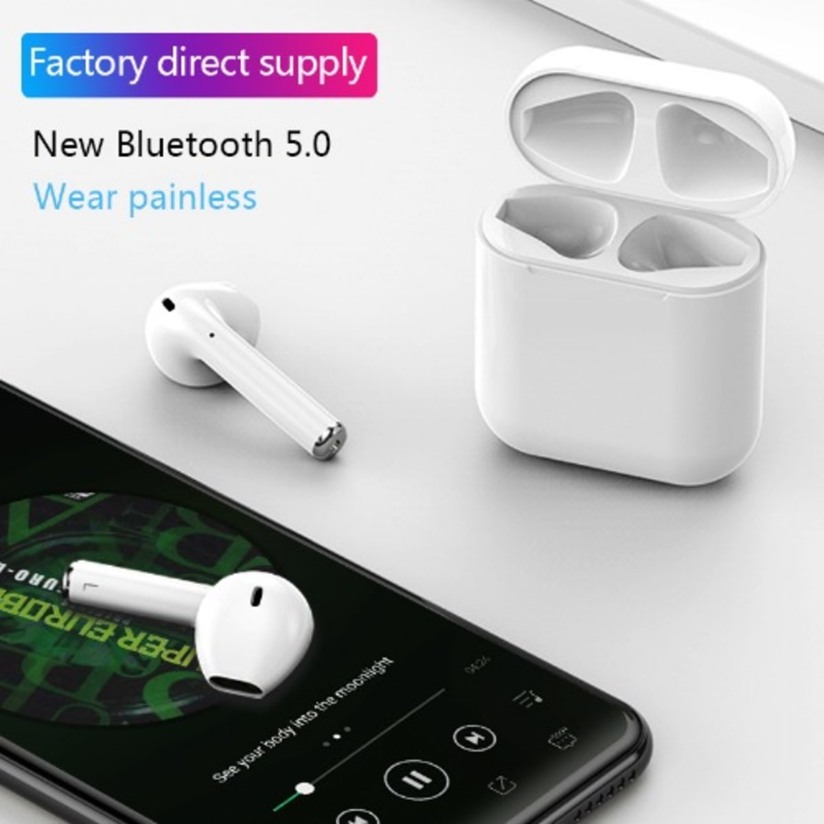 I12 true wireless earphones outlet
