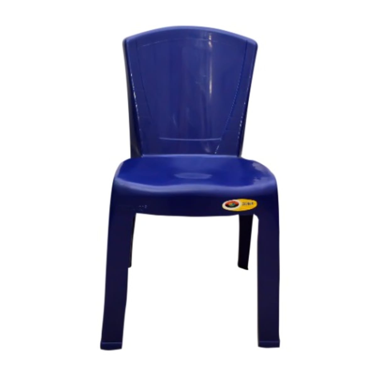 Plastic chair hotsell with backrest