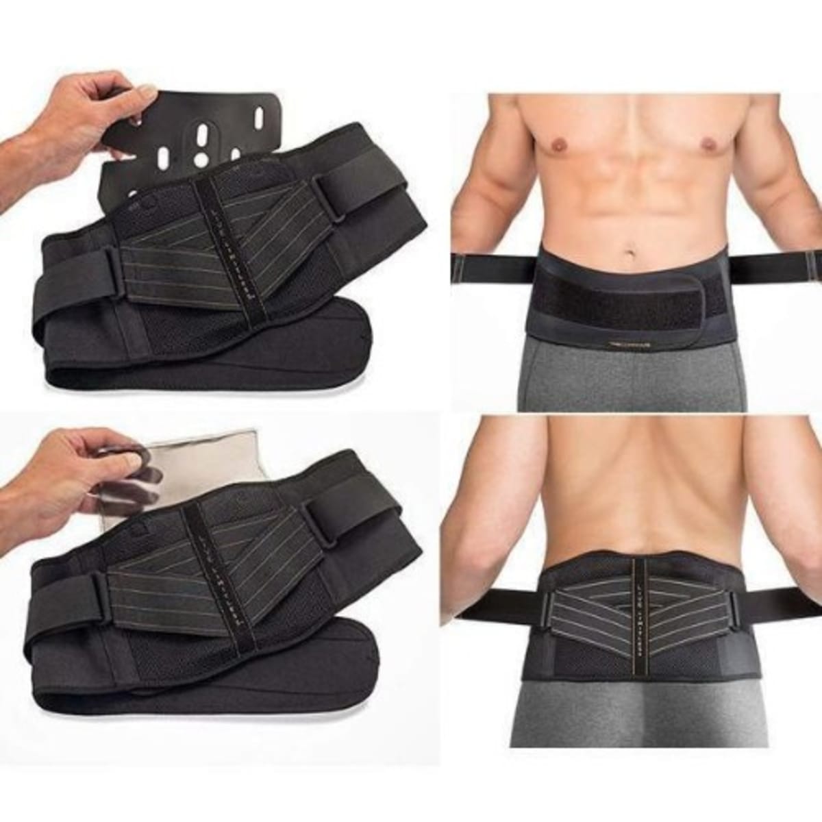Copper Fit Rapid Relief Back Support Brace with Hot/Cold Therapy