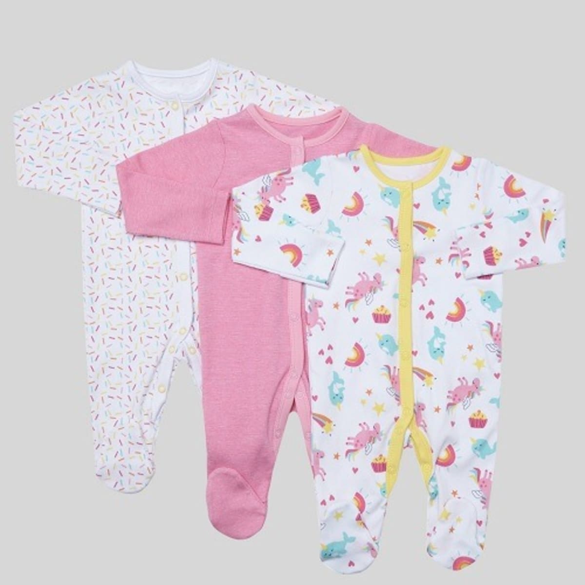 Cute baby discount girl sleepsuits