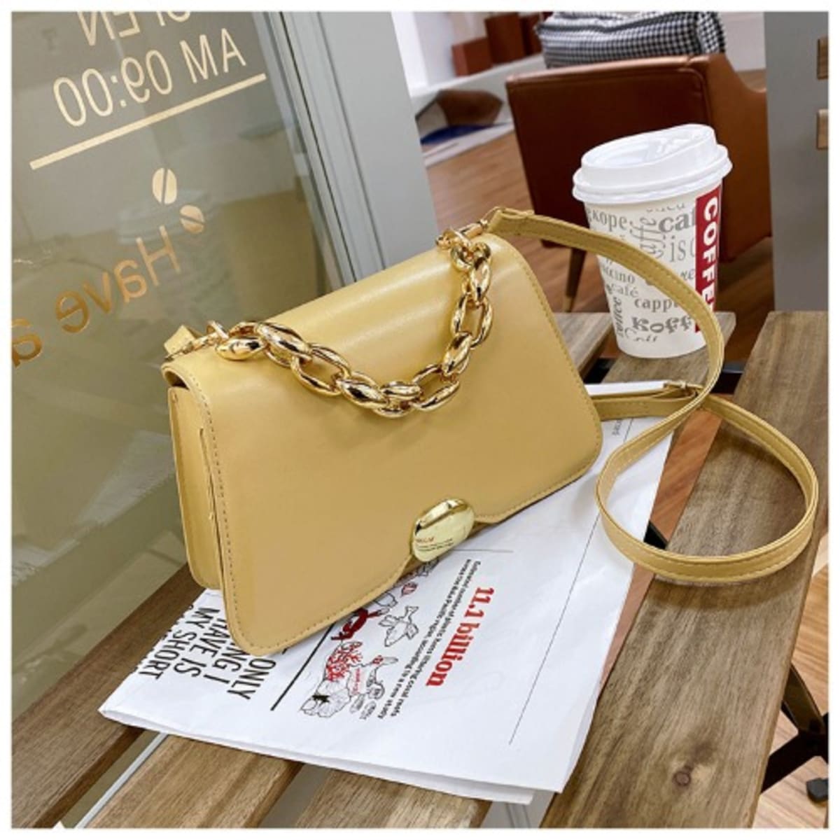 Gold side bag clearance