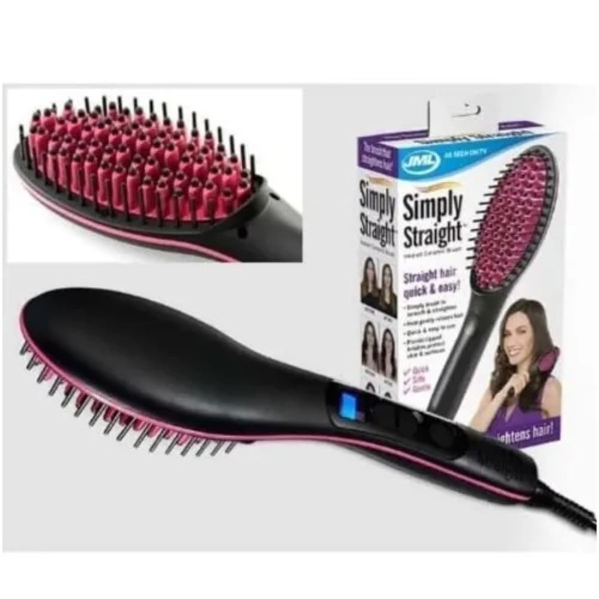 Jml heated 2025 hair brush