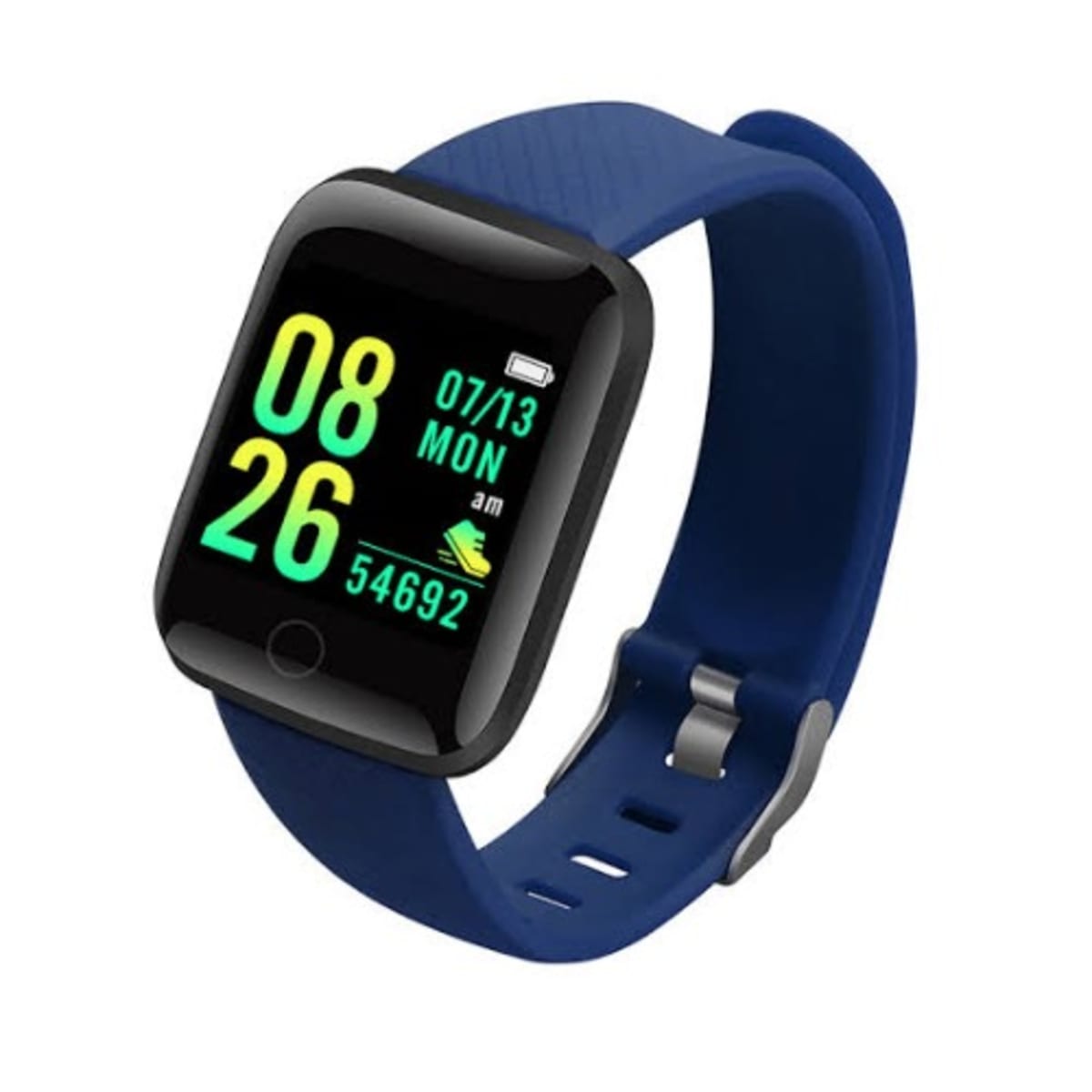 D13 - Fitness Bracelet Heart Rate Monitor Watch - Blue | Konga Online  Shopping
