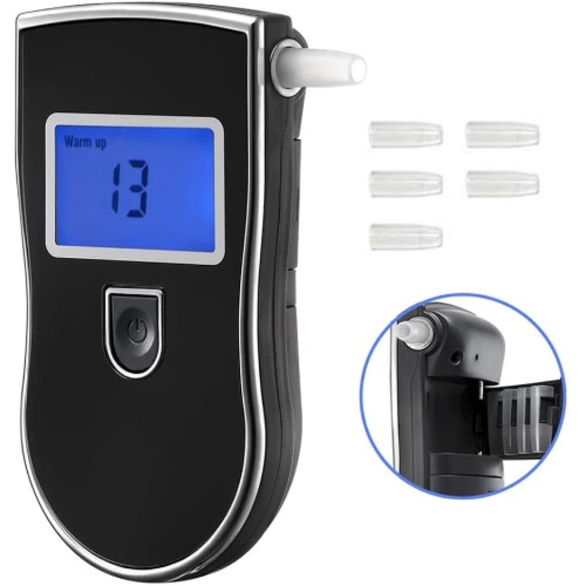 Breathalyzer - Accurate Detection Portable Breath Alcohol Tester