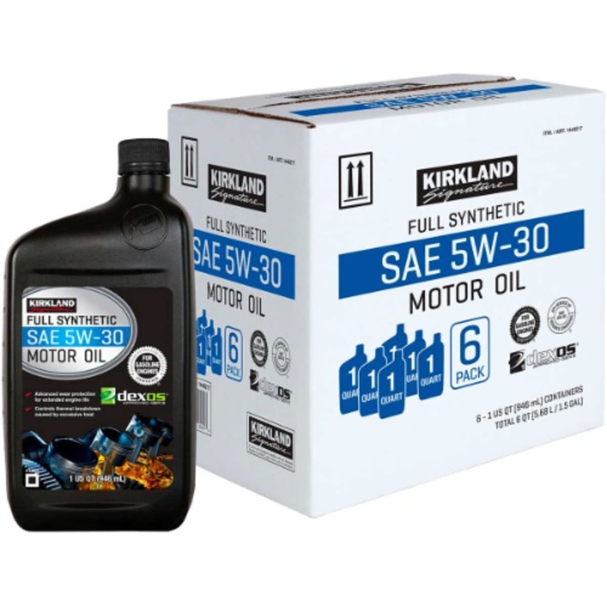 Kirkland Signature Full Synthetic SAE 5W-30 Motor Oil The, 45% OFF 