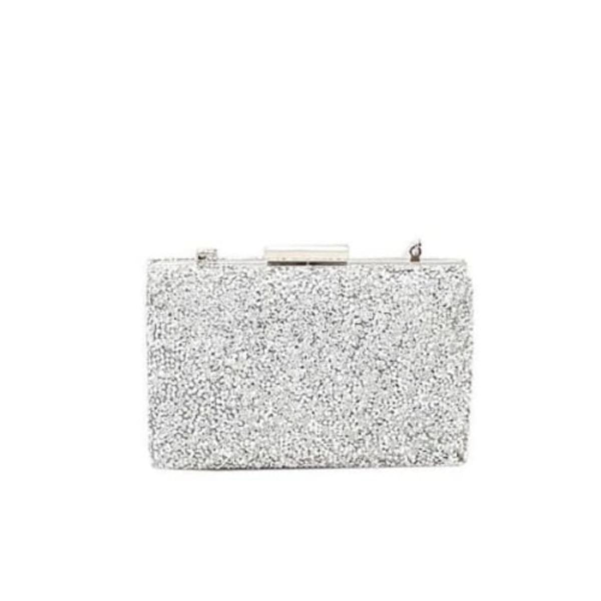 Silver clutches online hotsell