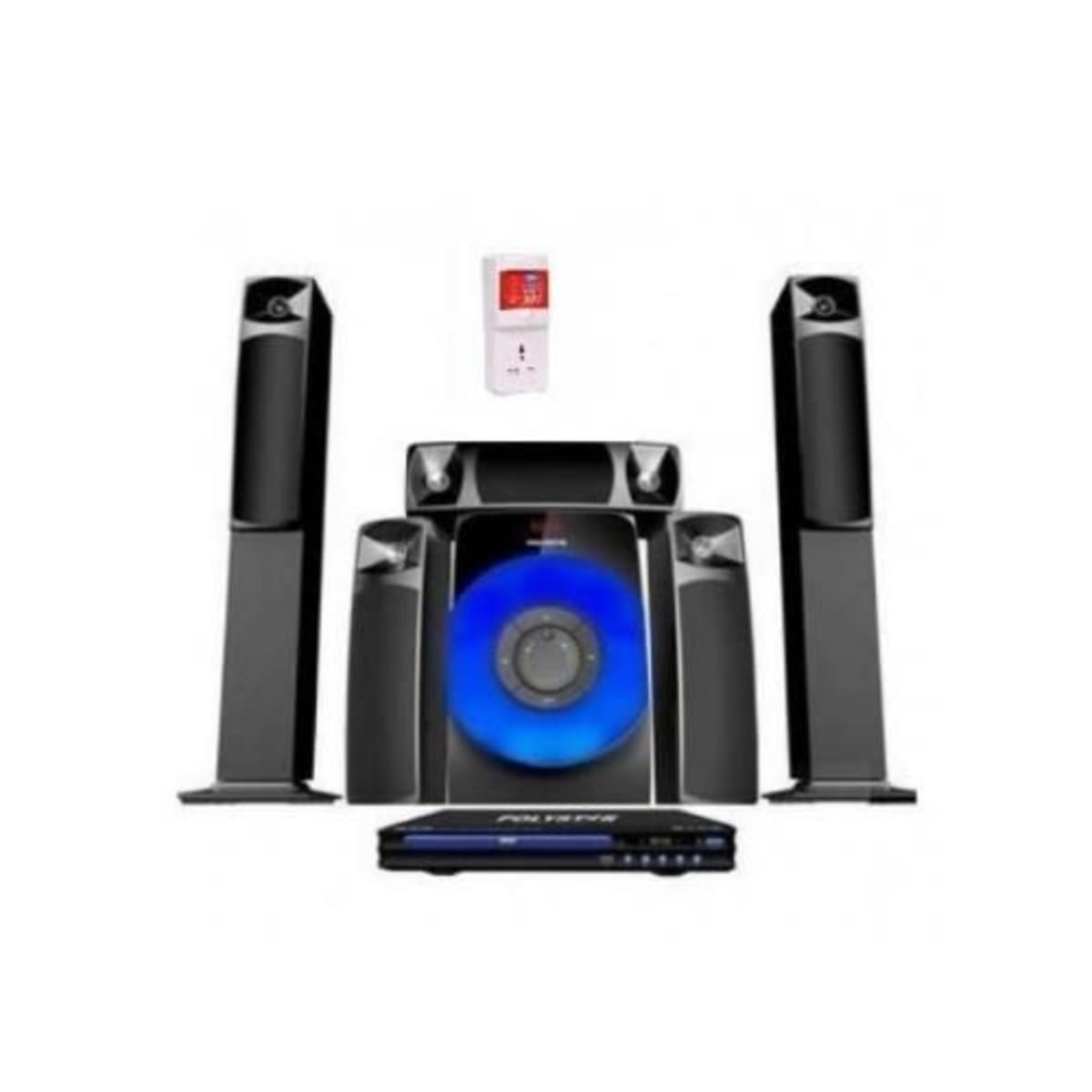 Polystar 5.1 Ch Bluetooth Home Theatre Pv 861 5.1 Dvd Player