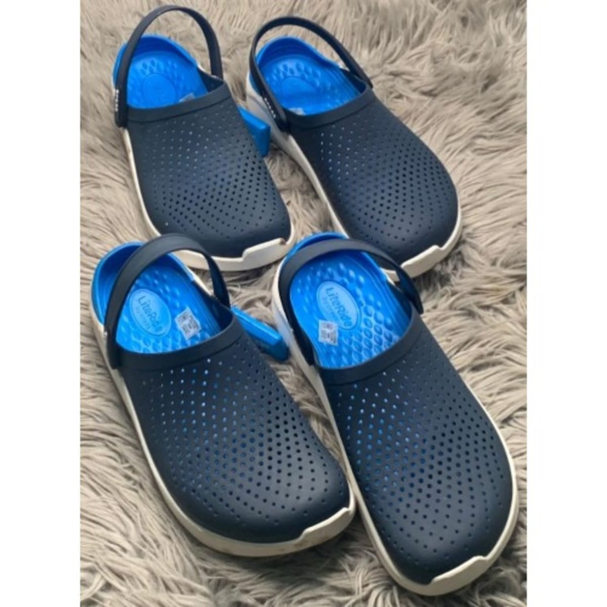 Crocs blue and new arrivals black