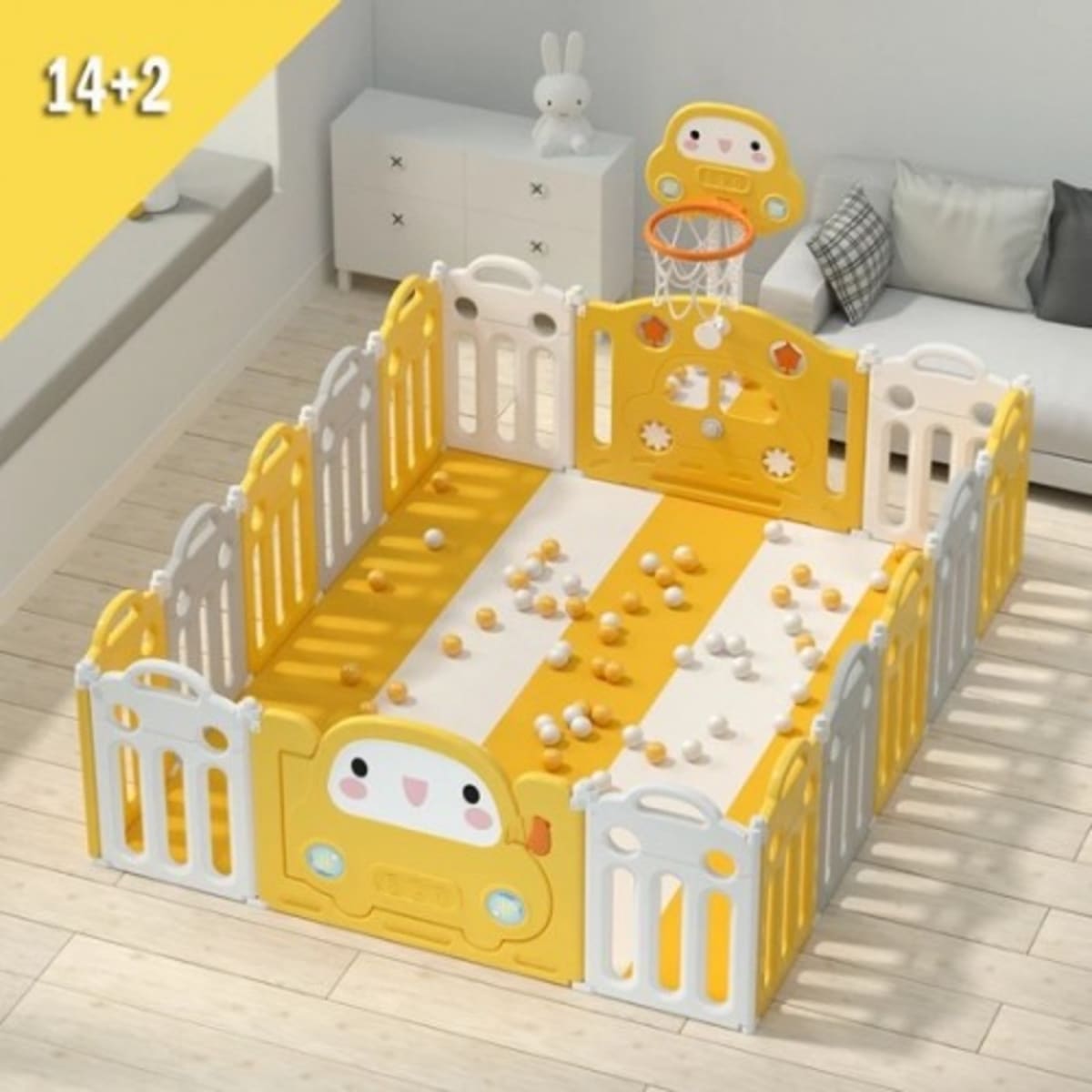 16 panel playpen hotsell