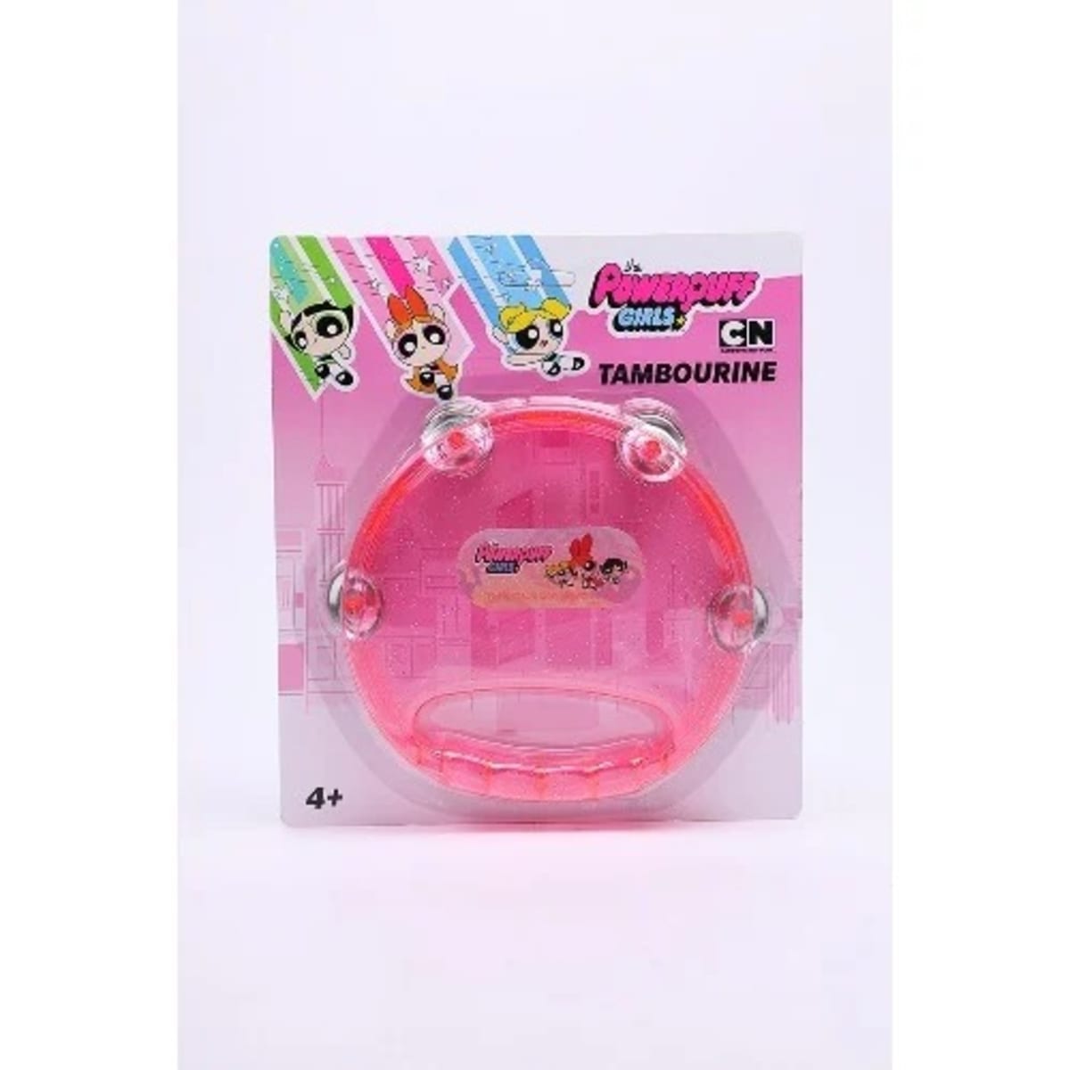 Pink tambourine online