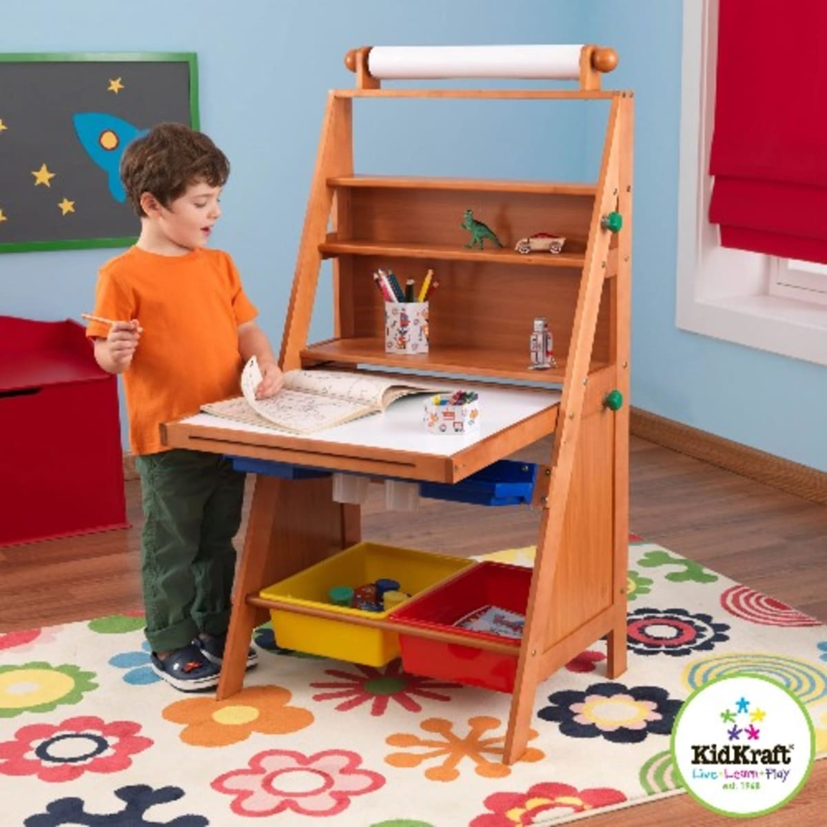 KidKraft Kidkraft Easel Desk Konga Online Shopping