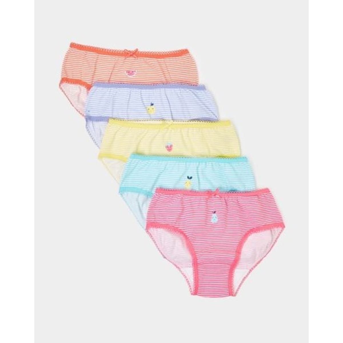 FRIENDS Girls Underwear Pack of 5 Multicolour 9-10 Years 