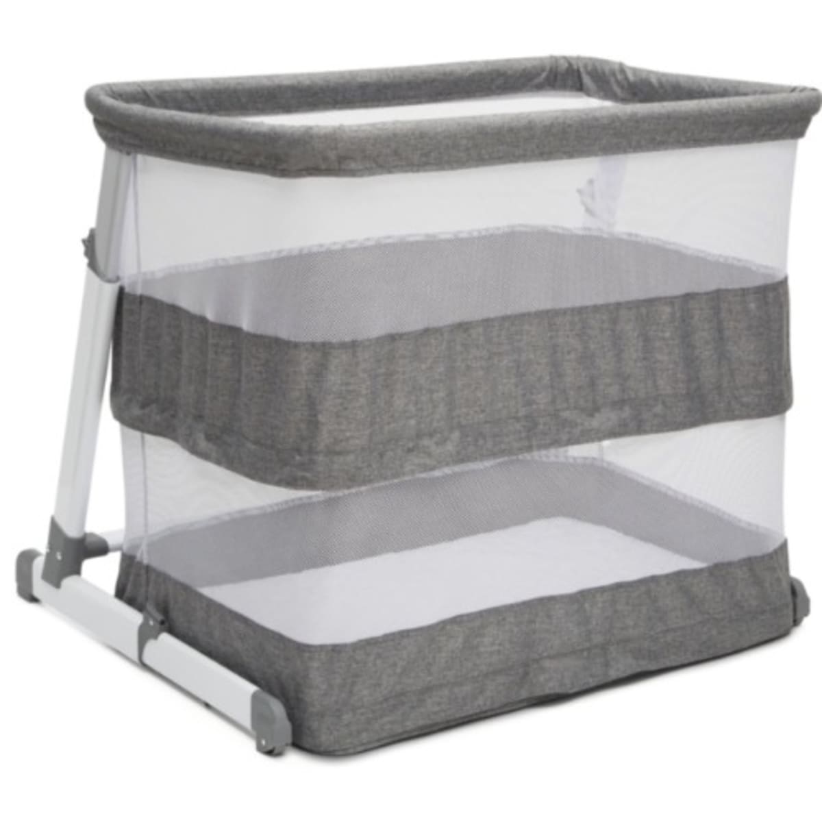 Simmons Kid s Room2grow Newborn Bassinet To Infant Sleeper Grey