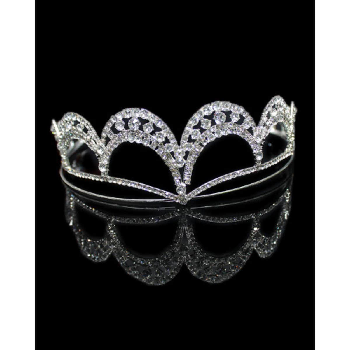 Real store silver tiara