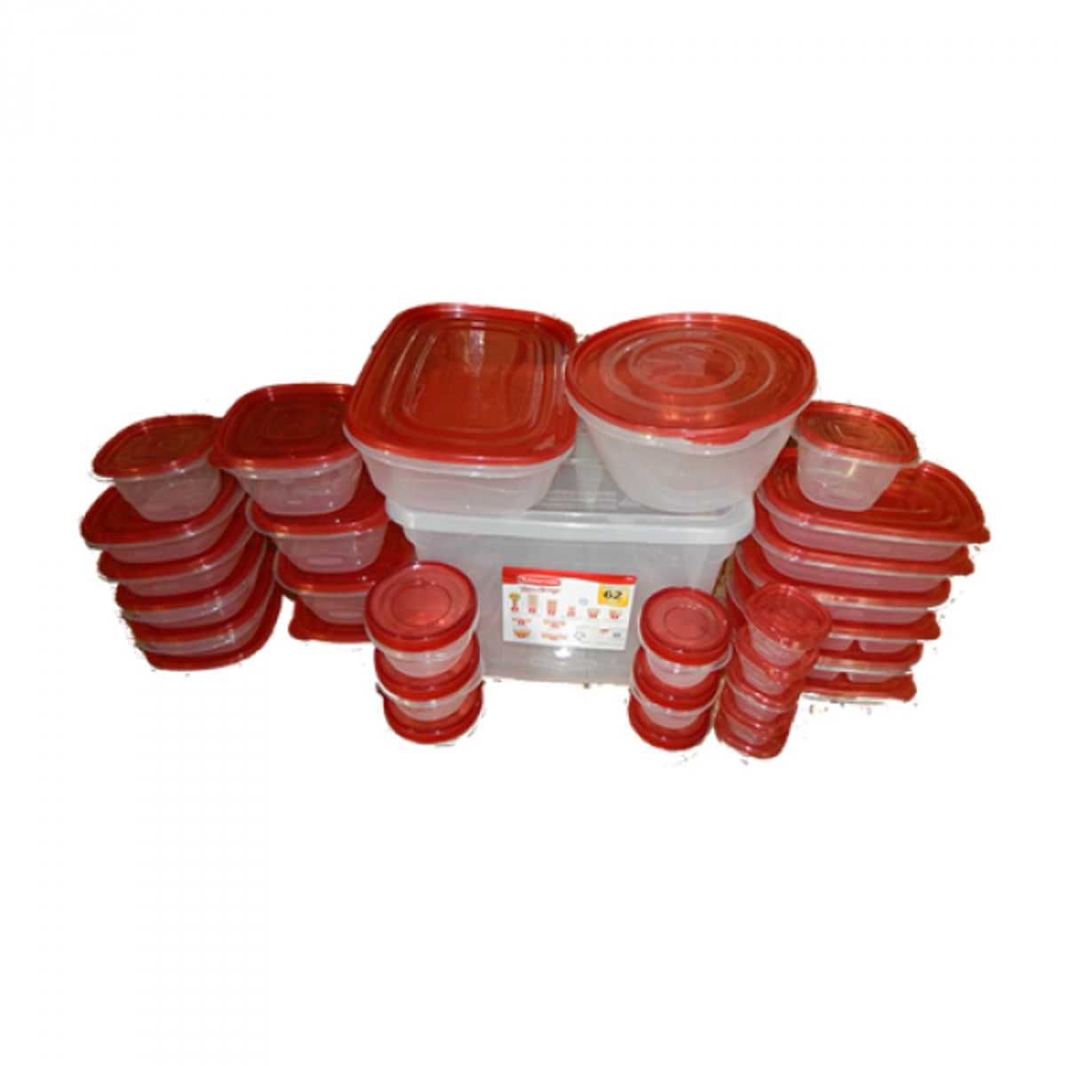Rubbermaid TakeAlongs 62-Pc. Food Container Set Including Lids