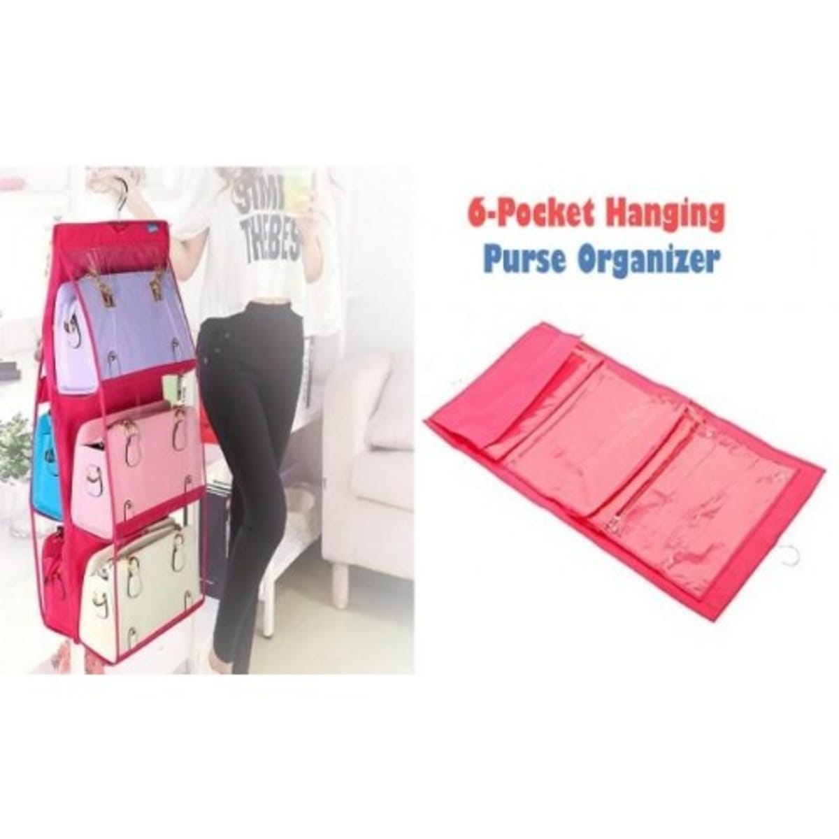 Handbag with organizer pockets hotsell