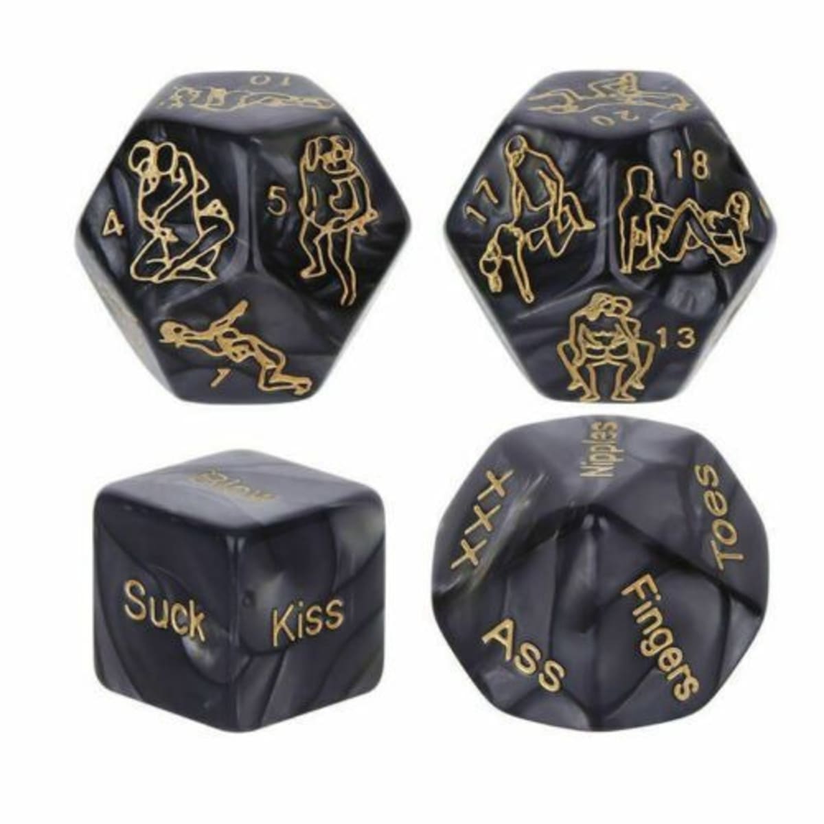 Sex Dice - 4 Pieces | Konga Online Shopping