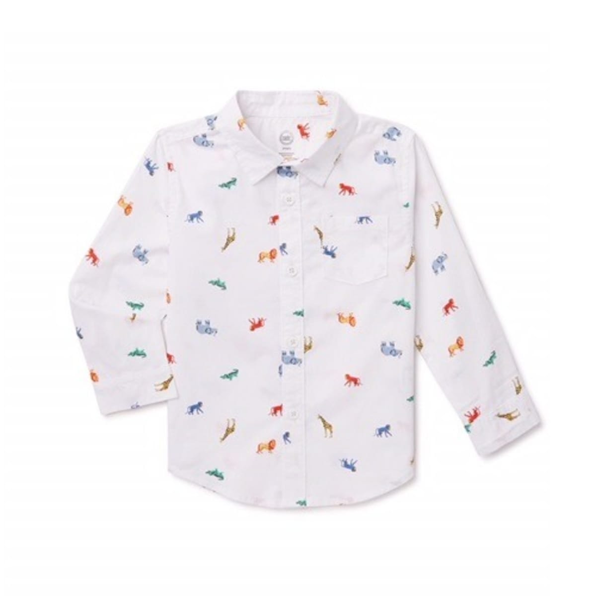 toddler boy long sleeve white shirt
