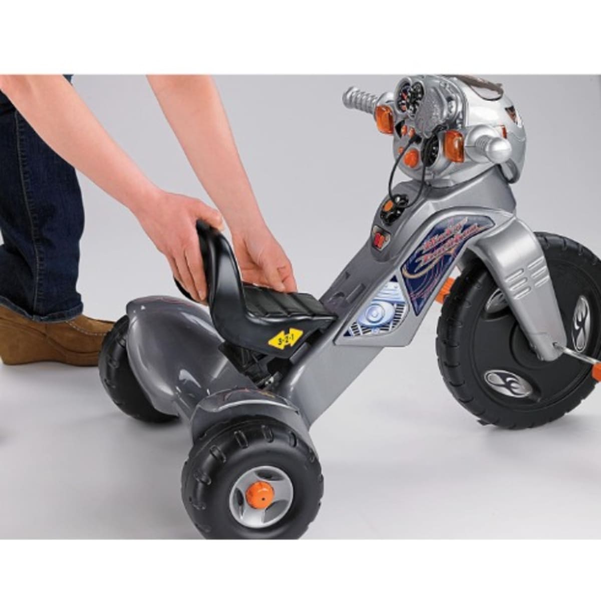 Fisher price harley davidson lights and sounds trike store