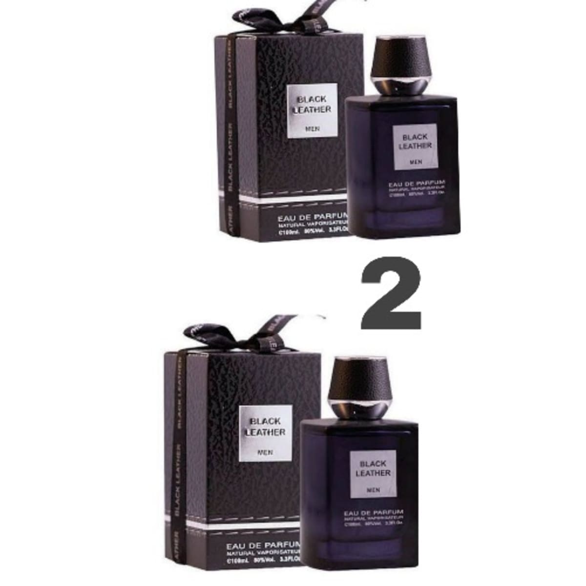 Black leather men hot sale perfume