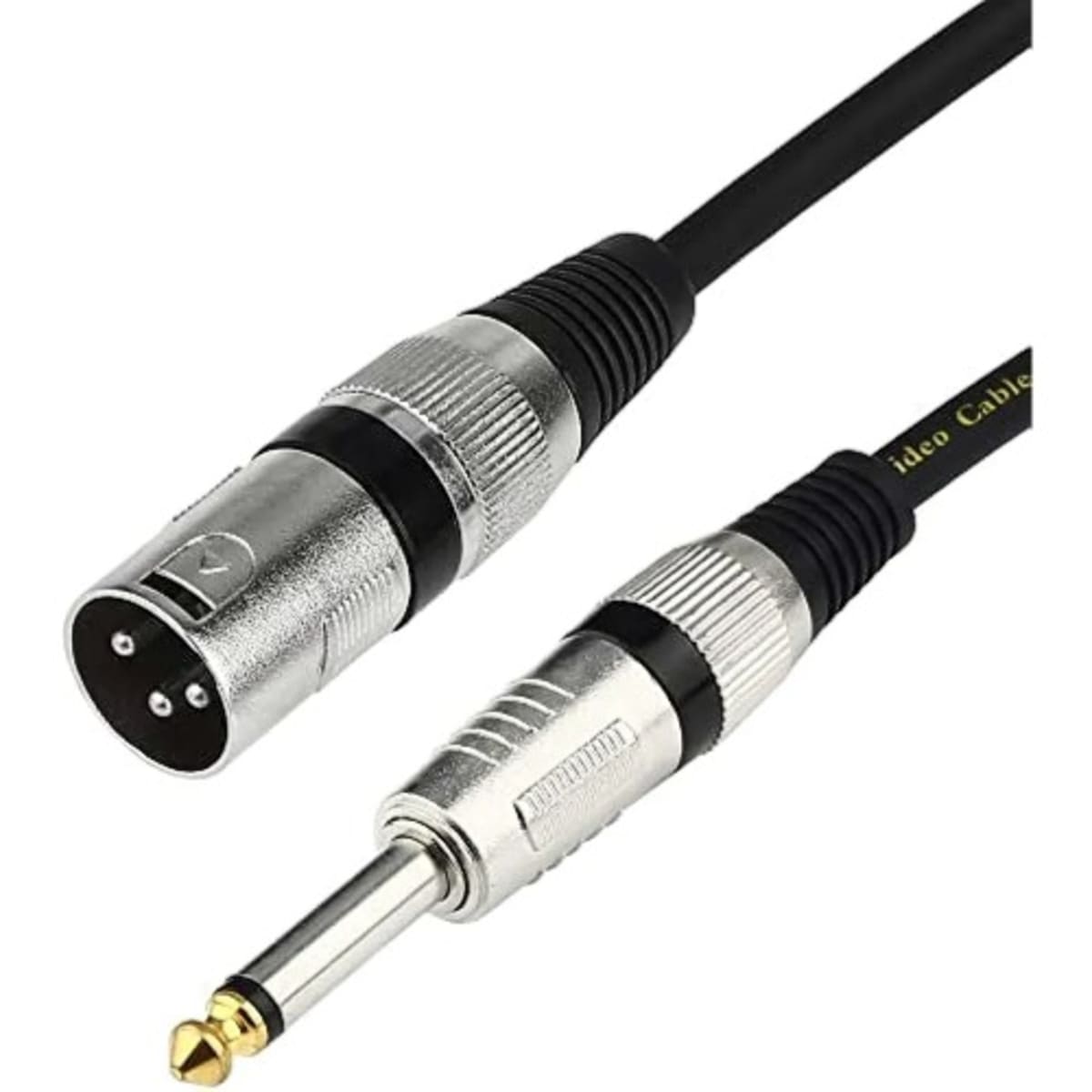 Câble pour microphone XLR (F) - jack, 6 mètres