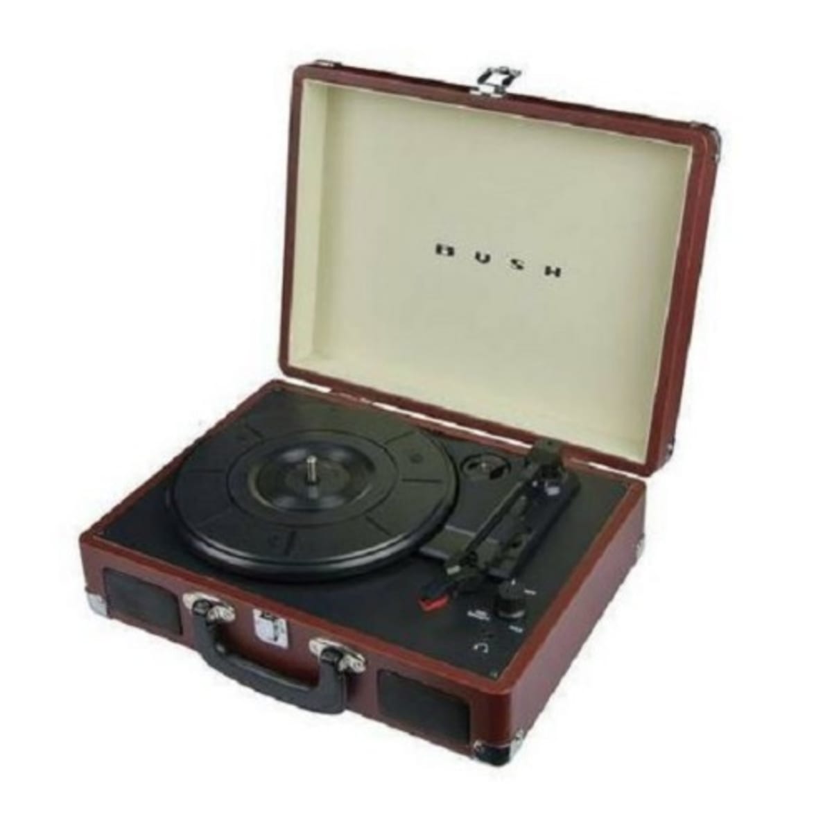 Bush Classic Retro Mini Case Record Player Brown Konga Online