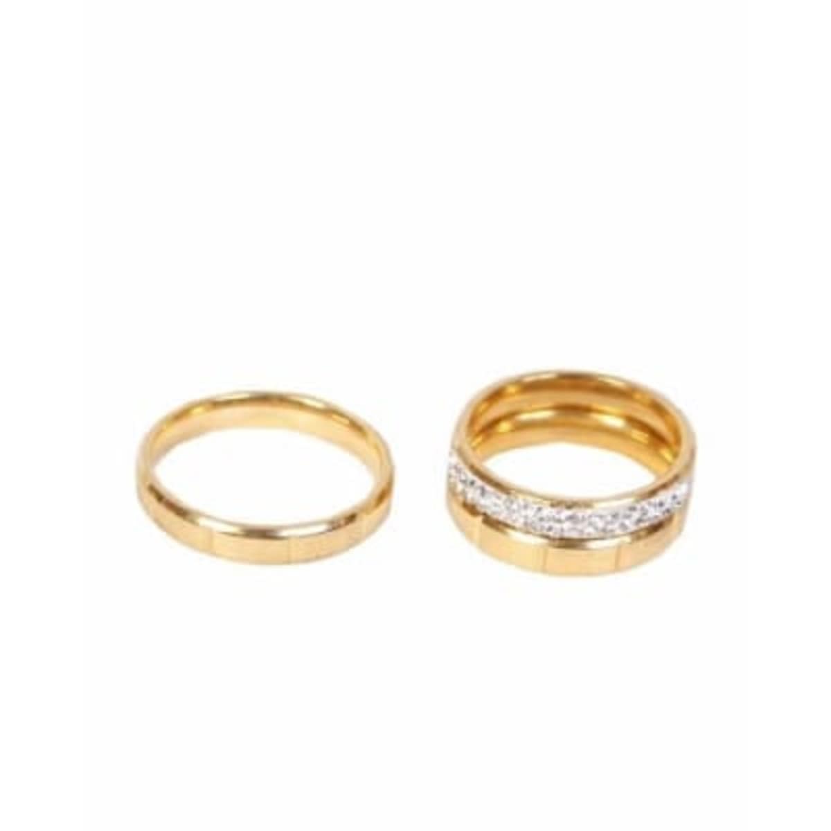 Wedding Ring Set Gold