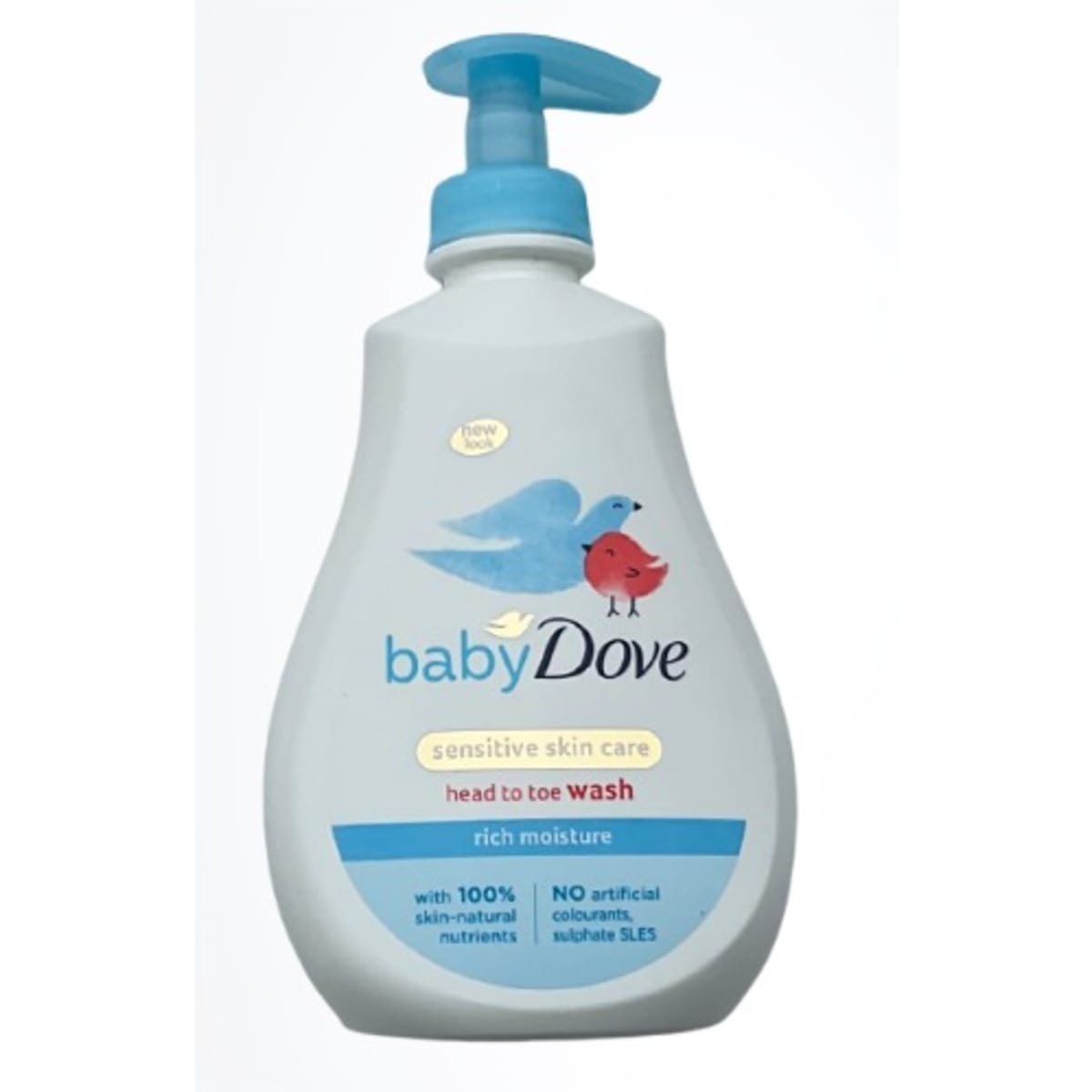 Dove hair to toe baby cheap wash 400ml