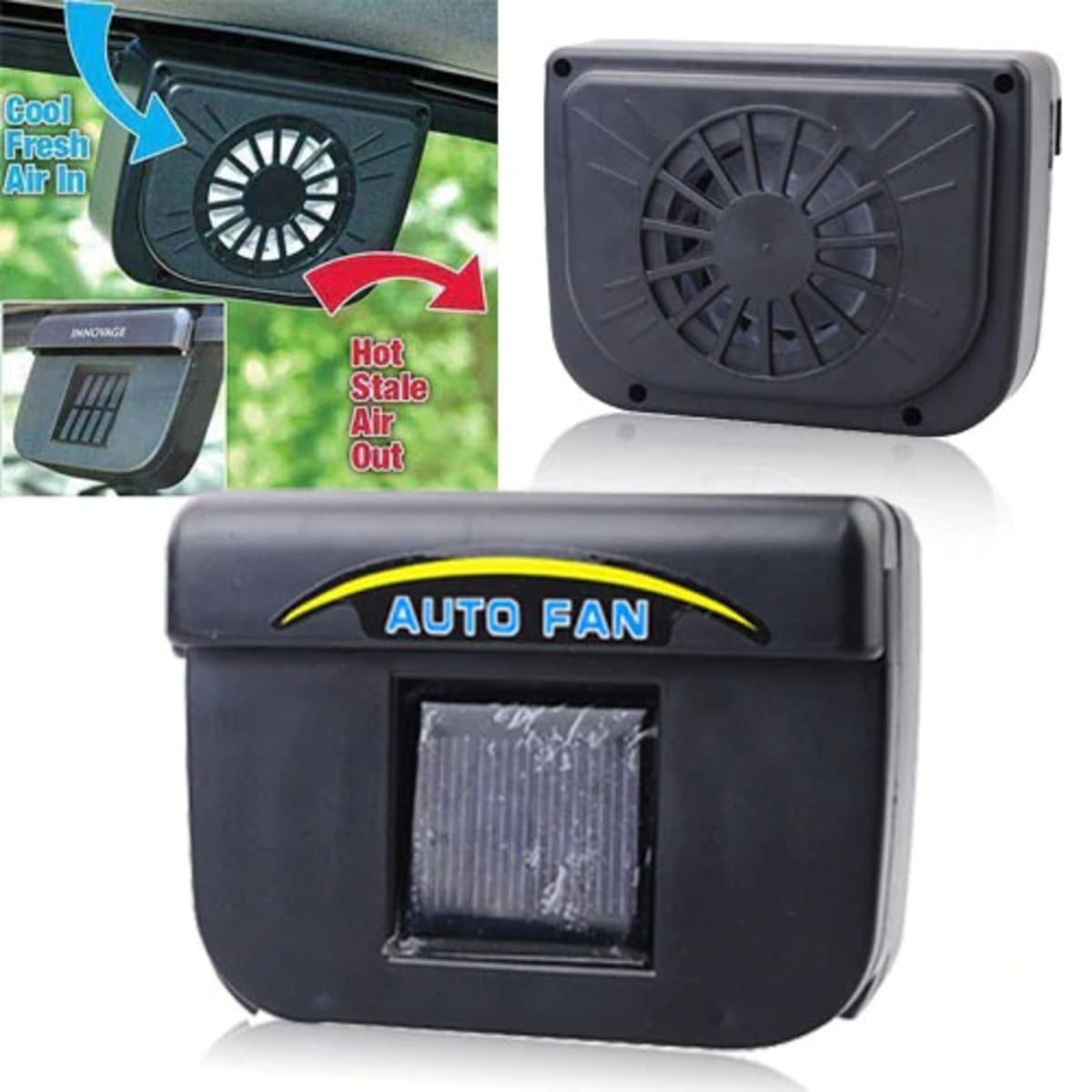 Auto fan solar powered ventilation deals system