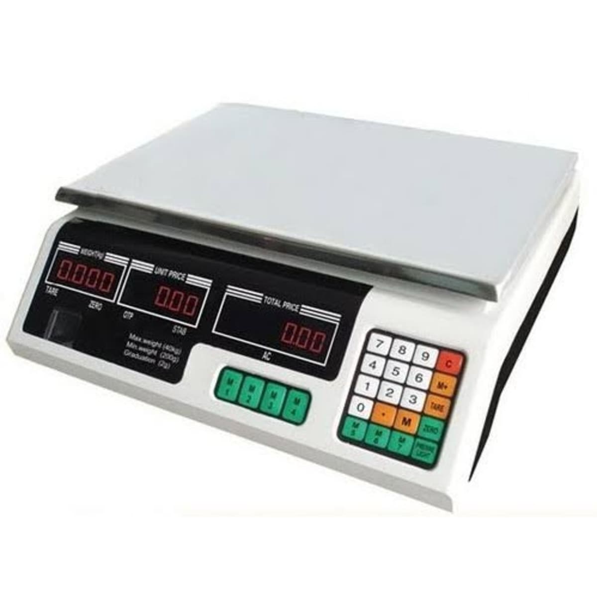 CE Compass Digital Scale Electronic Price Computing Rechargeable