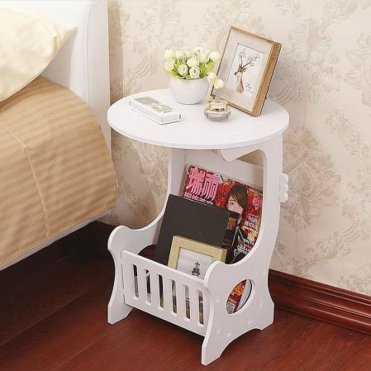 Bed outlet tea table