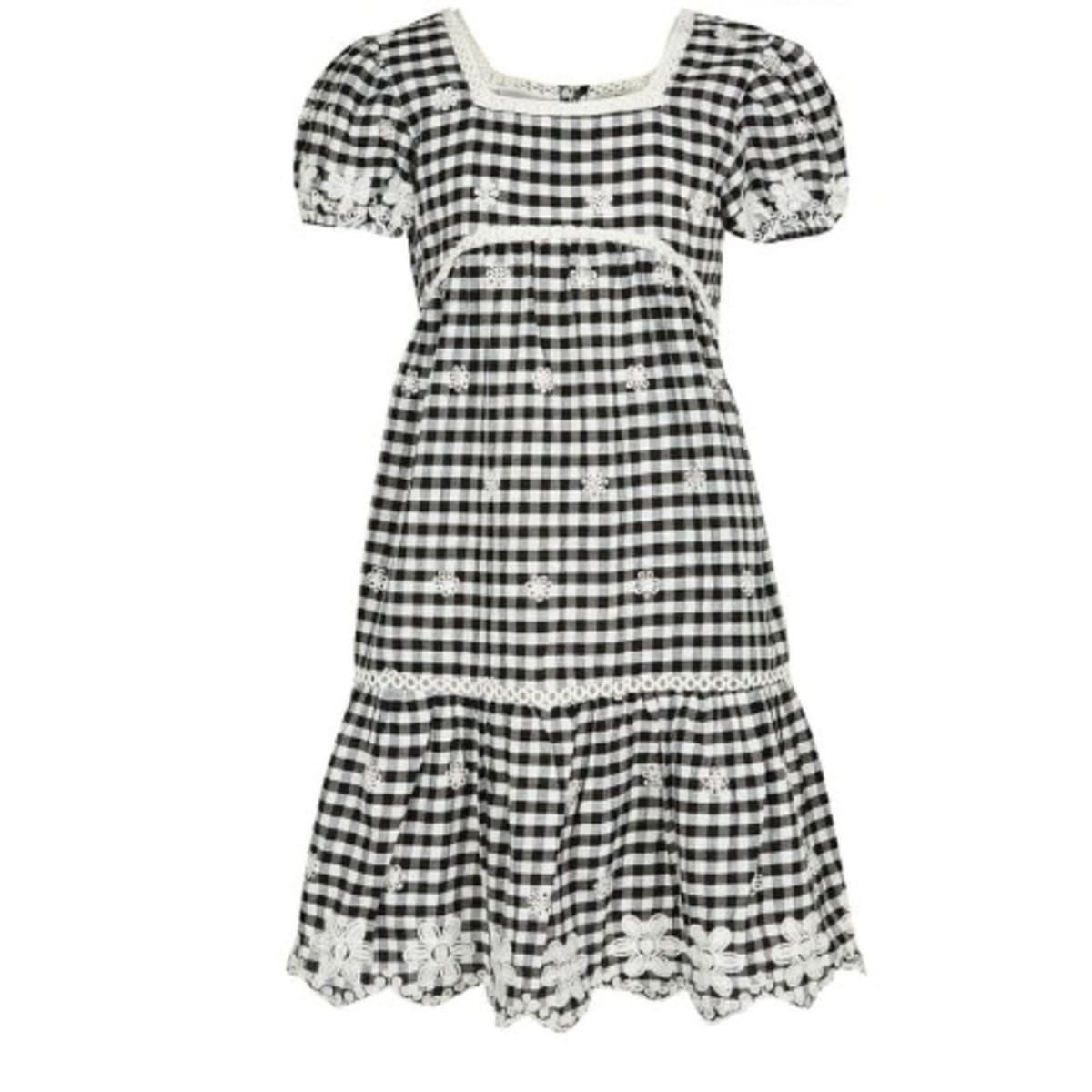 River Island Girls Black Little Gingham Dress Konga Online Shopping