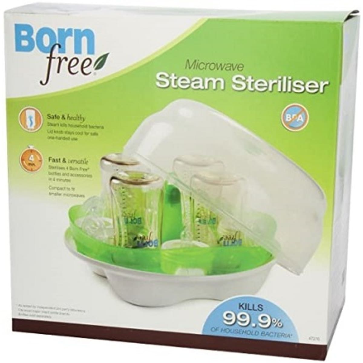Born free bottle sterilizer clearance