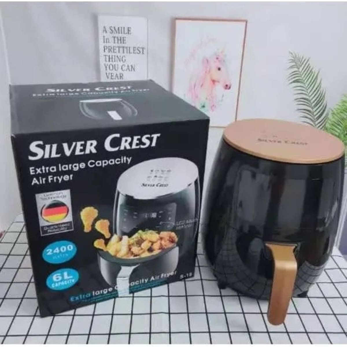 6L Liter Silver Crest Air Fryer in Lagos Island (Eko) - Kitchen Appliances,  Chop Life Store's