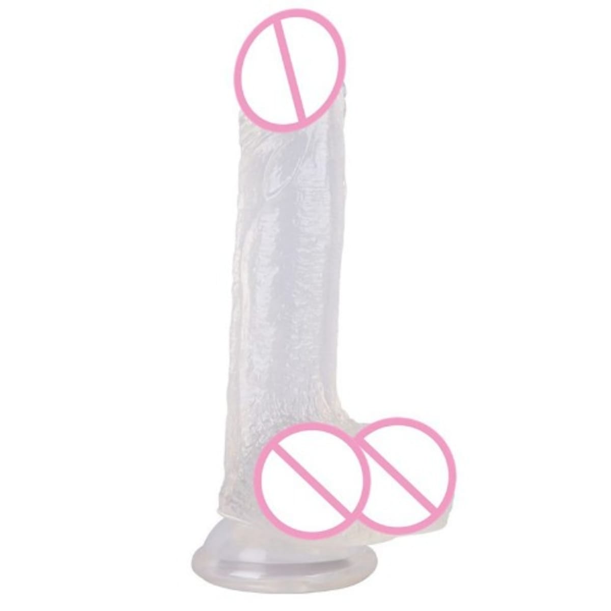 Silicone Soft Crystal Dildo With Suction Cup Adult Sex Toys For Women -  Transparent | Konga Online Shopping