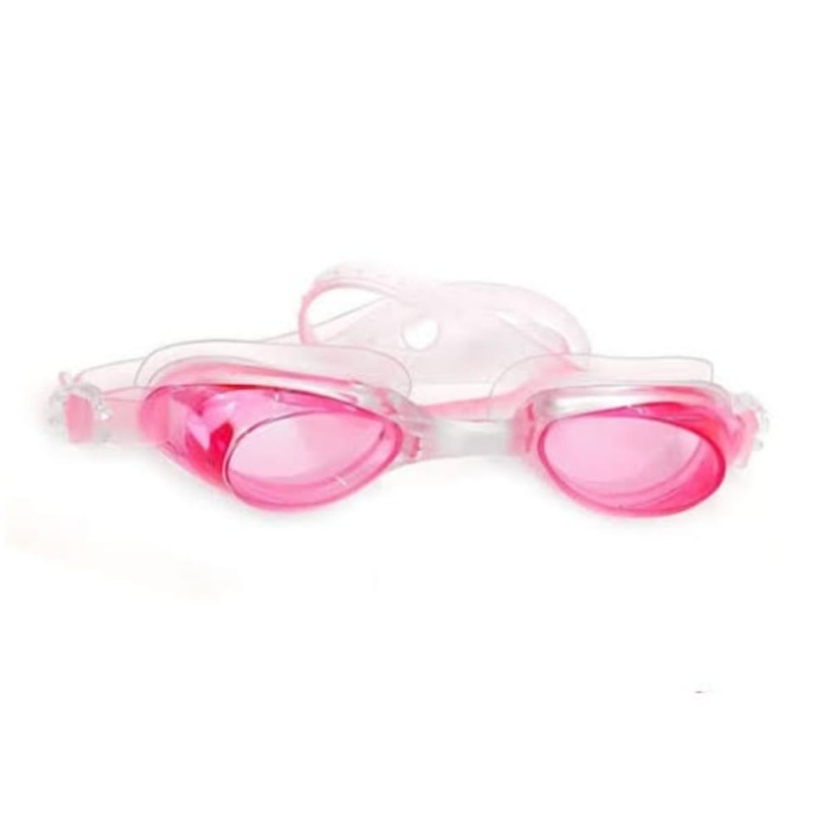 Pink swimming goggles shop