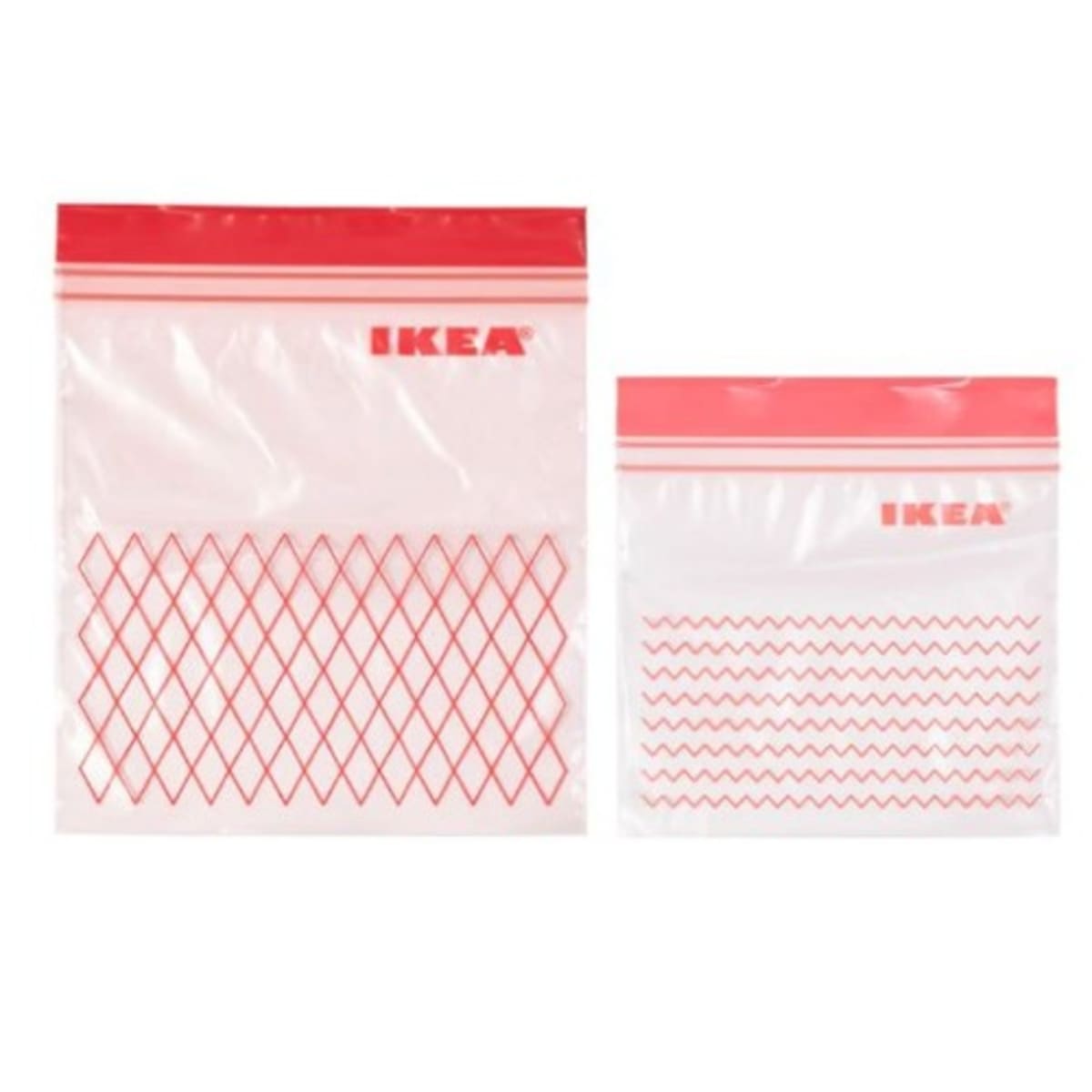 Ikea clear 2025 bags