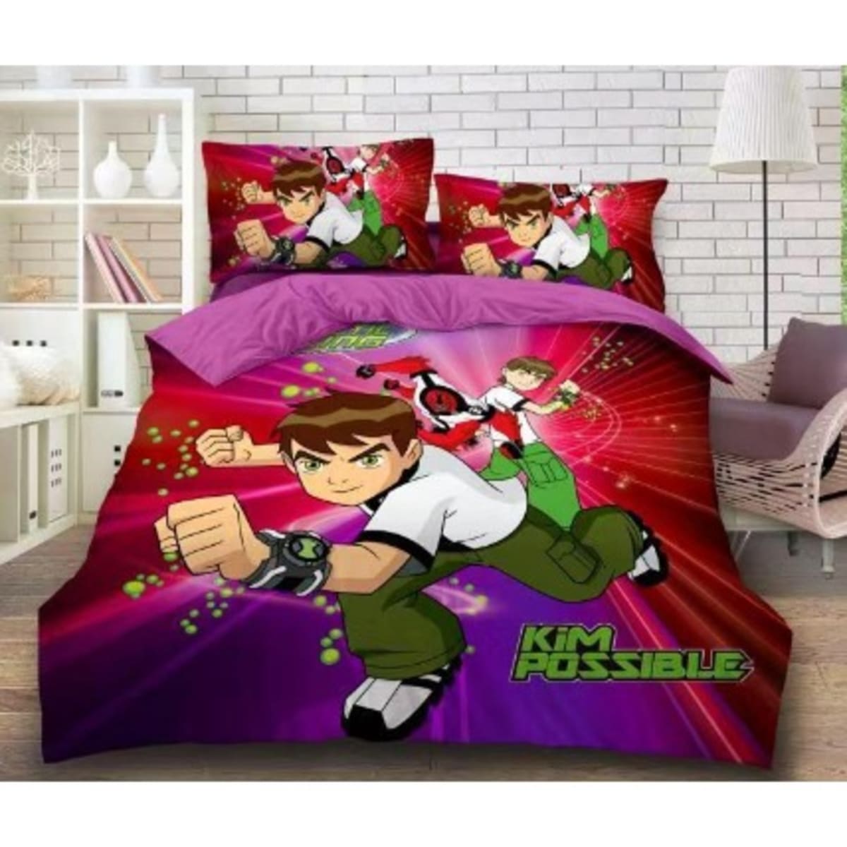 Animated Ben 10 Duvet Set With P cases Konga Online Shopping