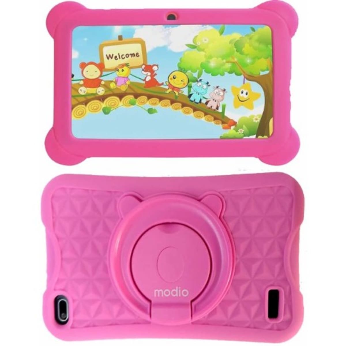 Modio - M730 - 4GB + 64GB - Dual Sim Kids Android Tablet 4g Lte - Pink