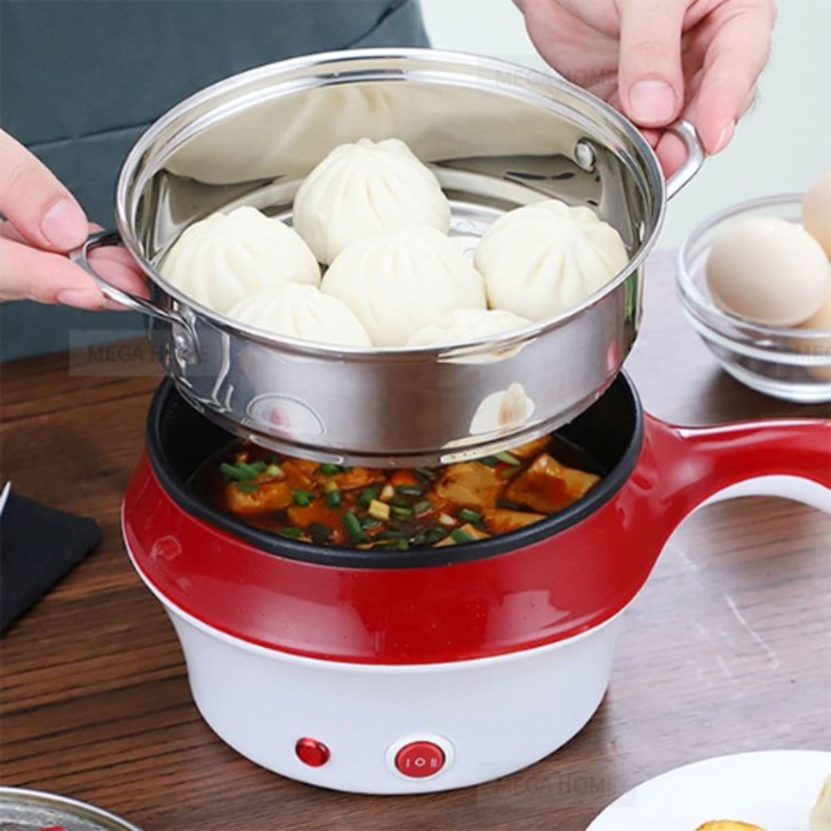 Multifunctional Electric Cooker 22cm 100W Konga Online Shopping