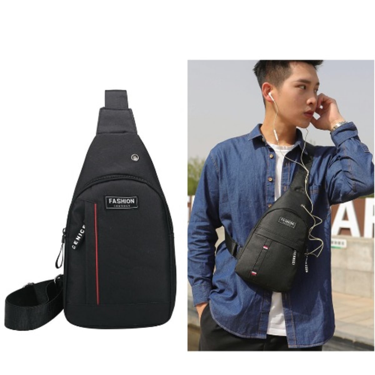Strap bag best sale