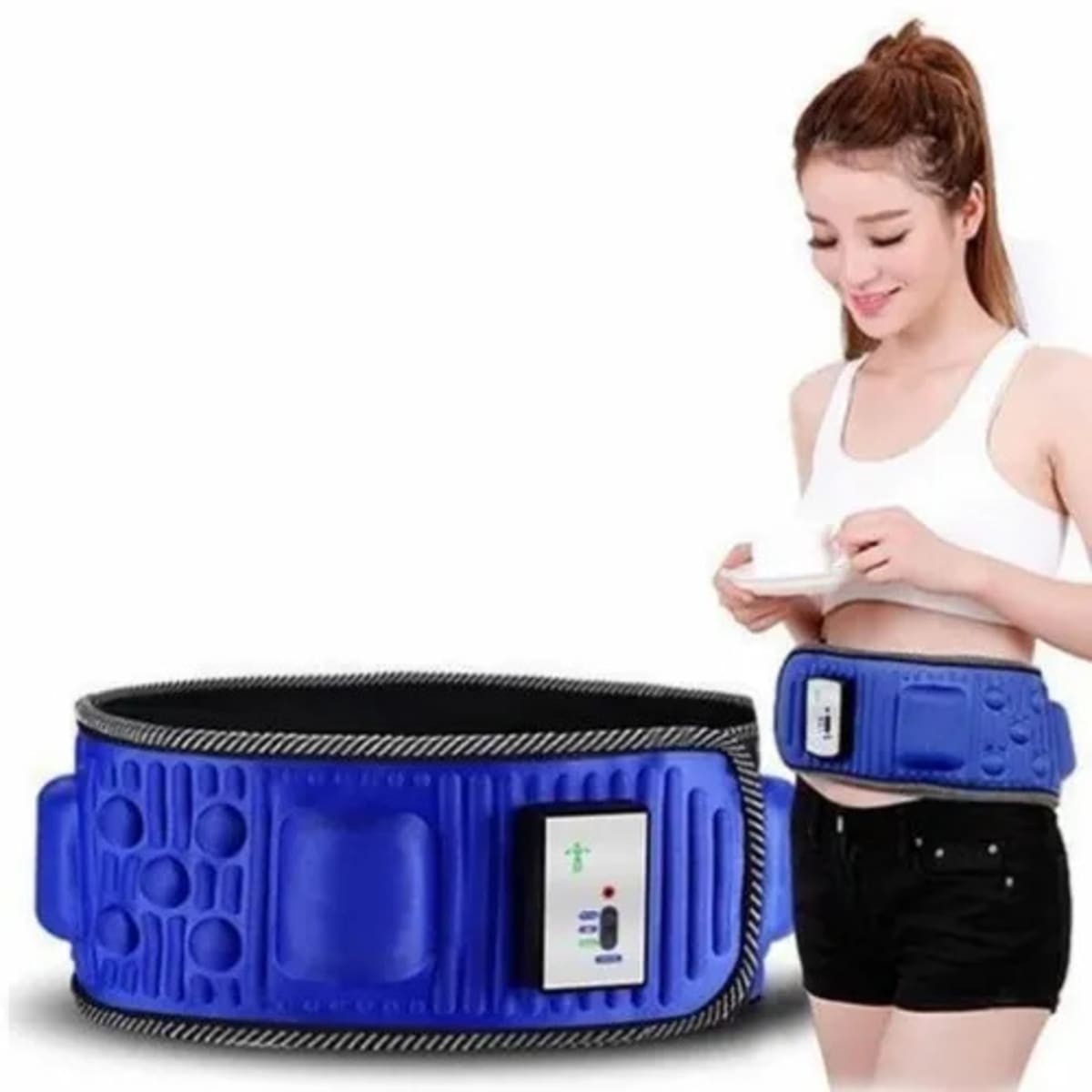 X5 slim super belt breaks fat by high frequency, this high frequency breaks  fat and makes rapid conversion of fat into amino acids. P